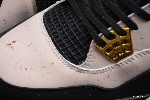 Red Splatter Retro Jordan  AQ9129-601 AQ9129-601 Silt AIR 4 0711